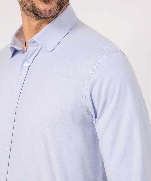 Camisa Manga Larga Unicolor  image number null