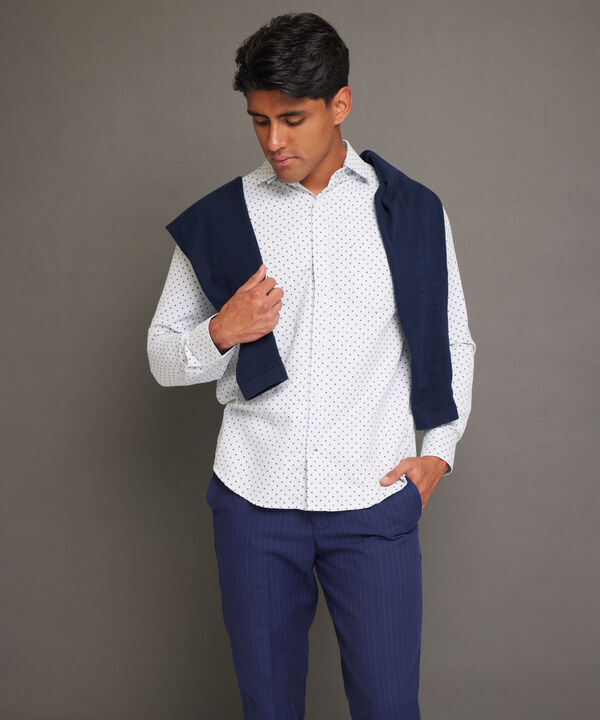Camisa Manga Larga Estampada