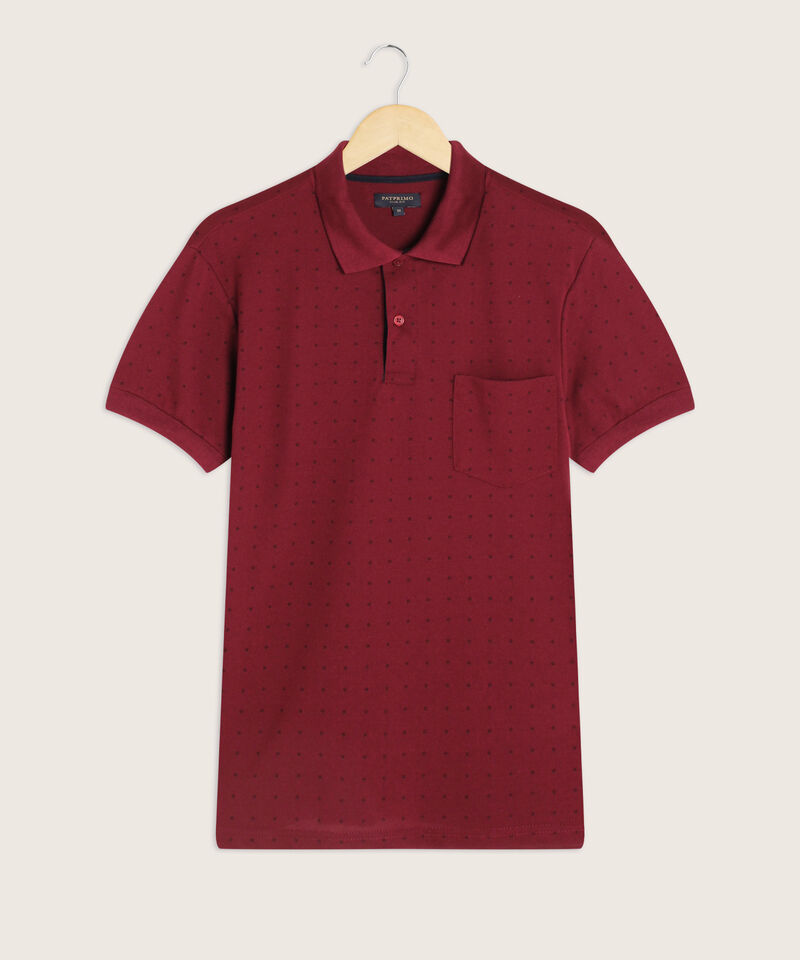 Polo Corte Slim Fit Blanco