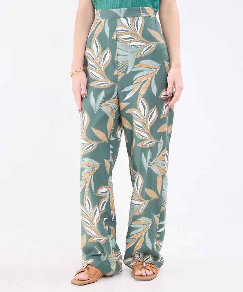 Pantalón Fluido Estampado