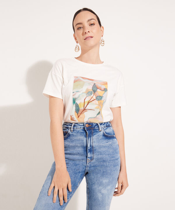 Camiseta Manga Corta Rodada Con Sublimación Sobrepuesta
