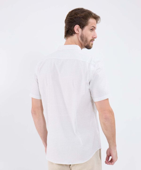 Camisa Estampada Manga Corta