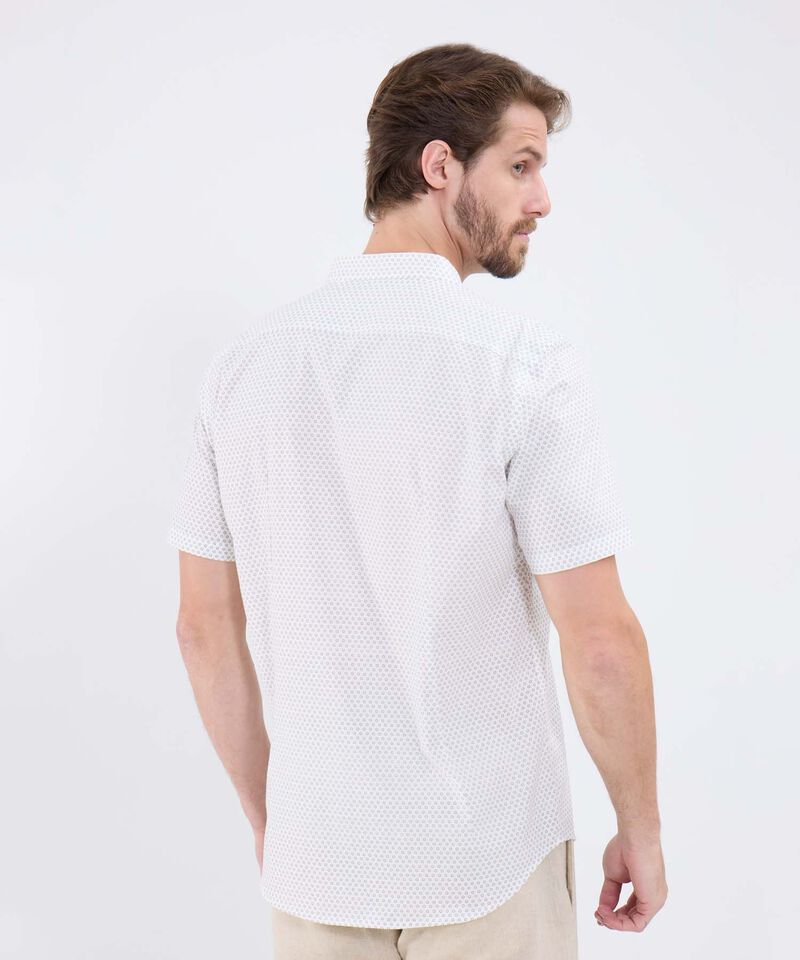 Camisa Estampada Manga Corta