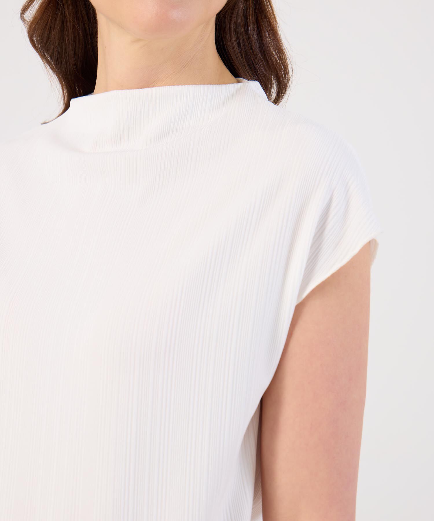 Camiseta Unicolor Con Textura 