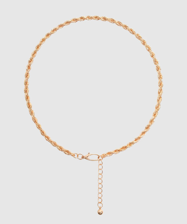 Cintur&oacute;n De Cadena Eslab&oacute;n Cord&oacute;n Para Mujer