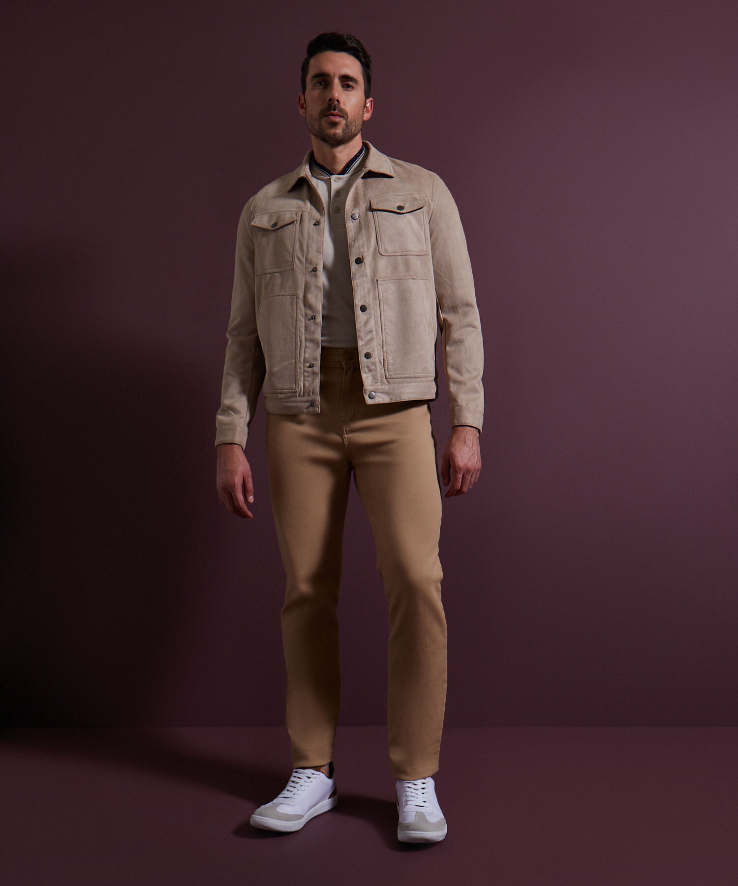 Pantalón 5 Bolsillos Unicolor Esencial