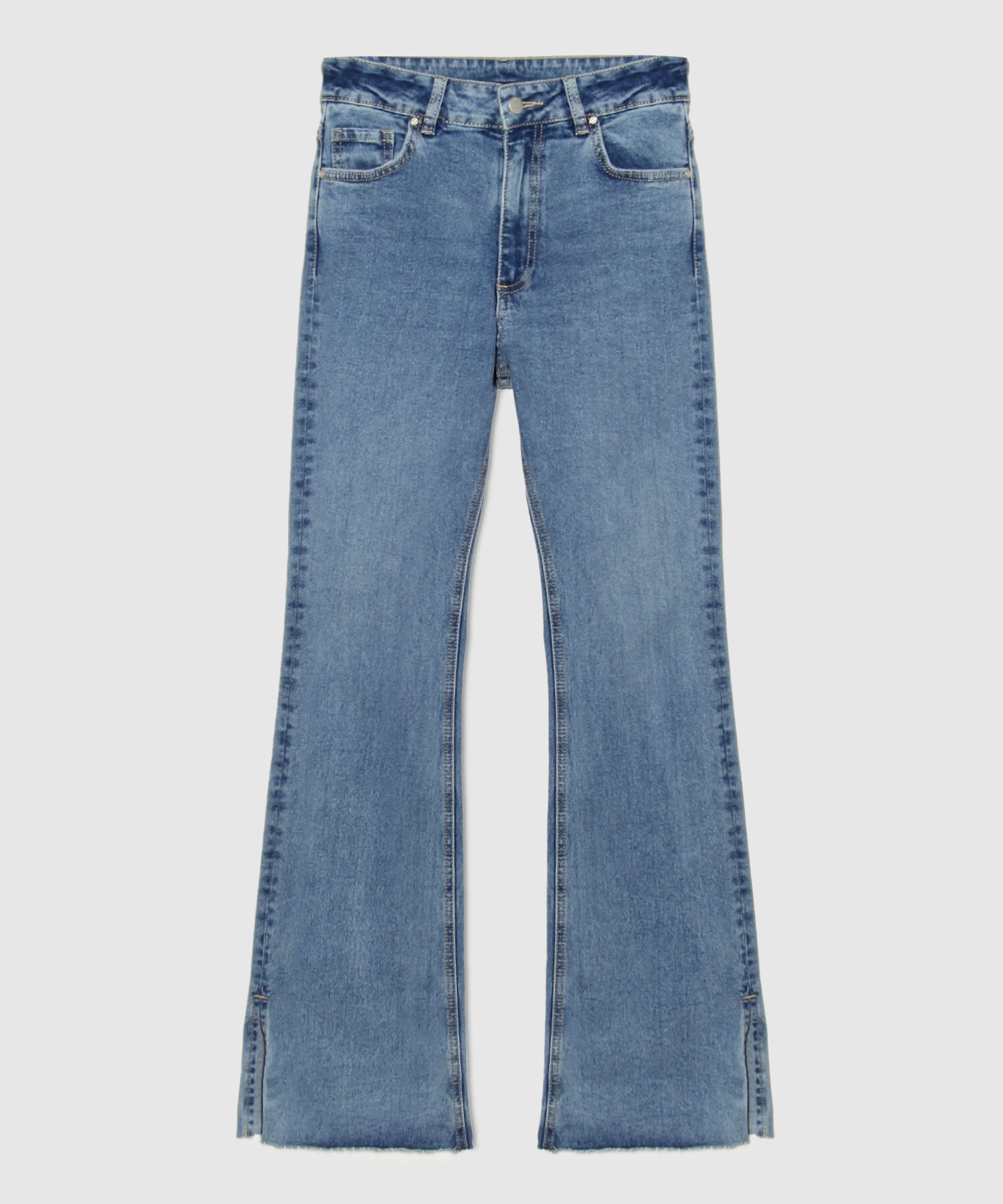 Jean Boot Cut con Aberturas