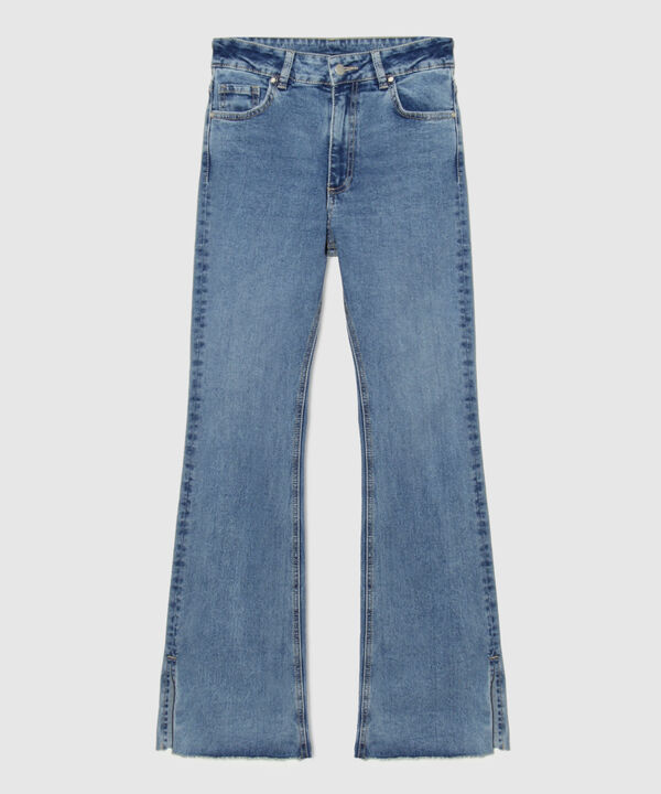 Jean Boot Cut con Aberturas