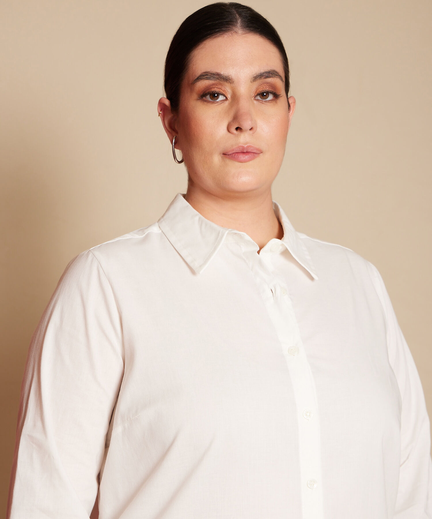 Camisa Manga Larga Con Puño