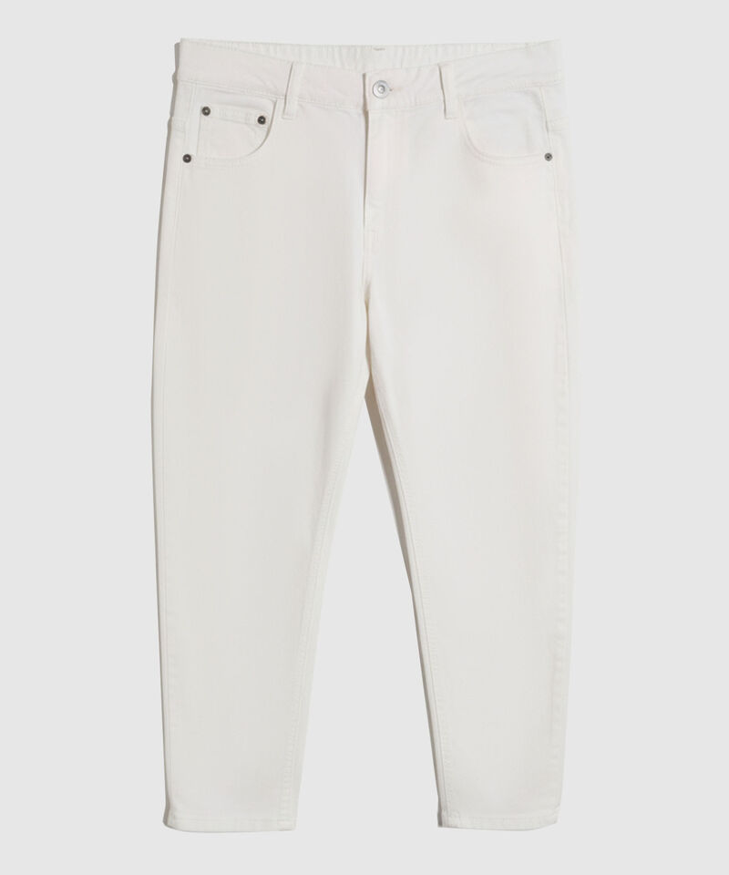 Jean Tapered de Cinco Bolsillos Para Mujer Curvy