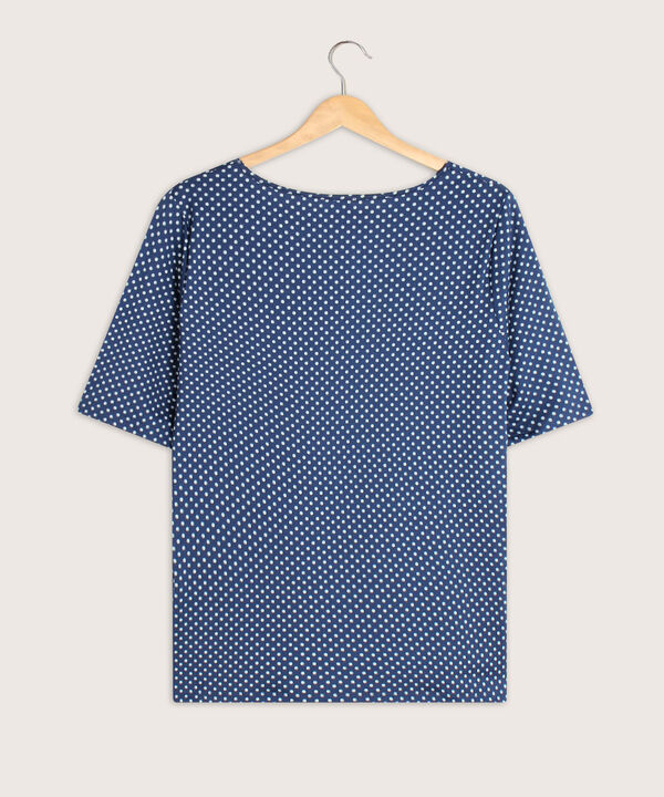 Camiseta mujer manga 3/4 estampada image number null