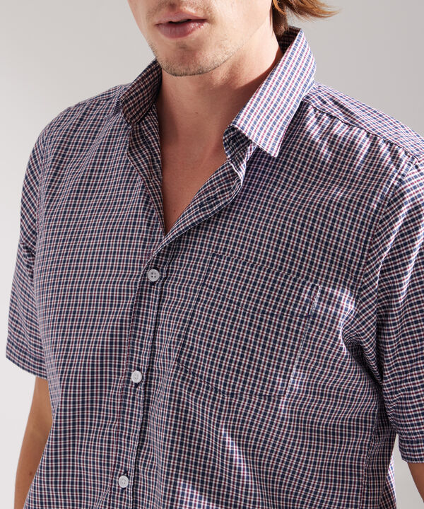 Camisa Manga Corta a Cuadros