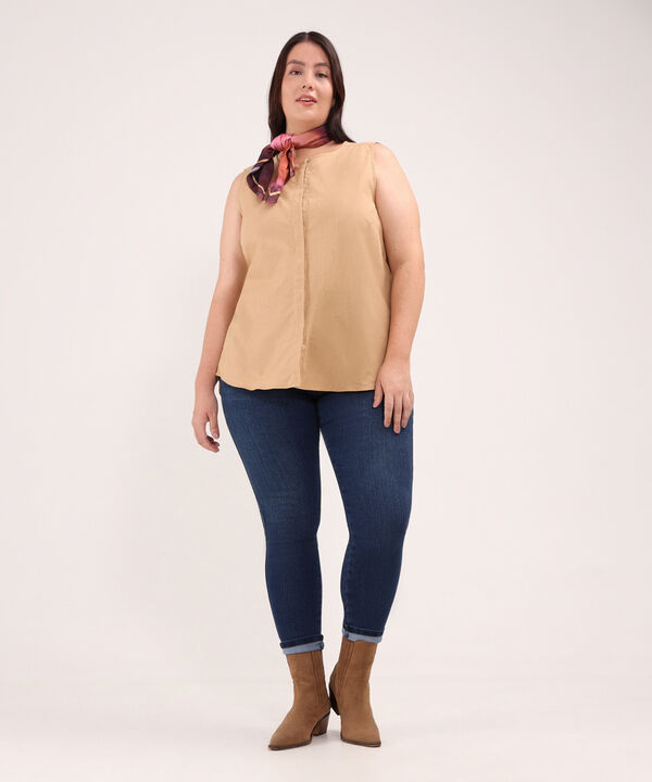 Jean Jegging Tono Azul Medio Oscuro image number null