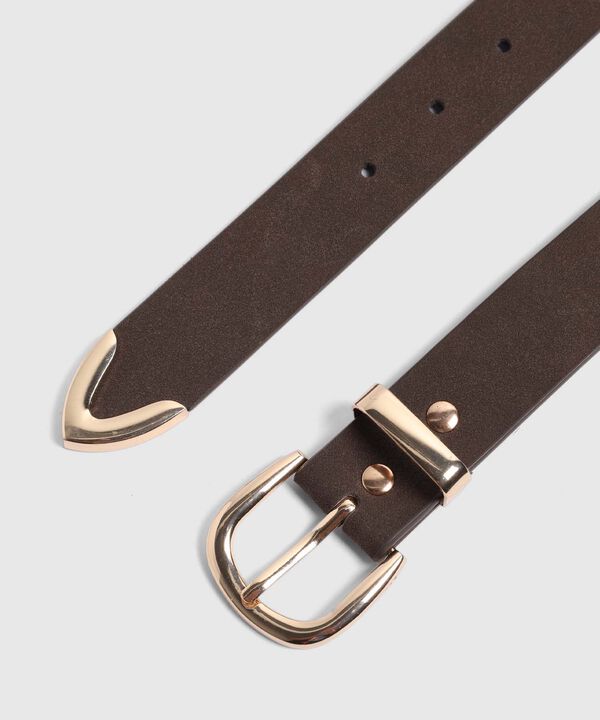 Cintur&oacute;n Con Apliques Met&aacute;licos Para Mujer image number null