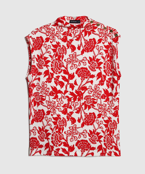 Camiseta Escote Semi Alto