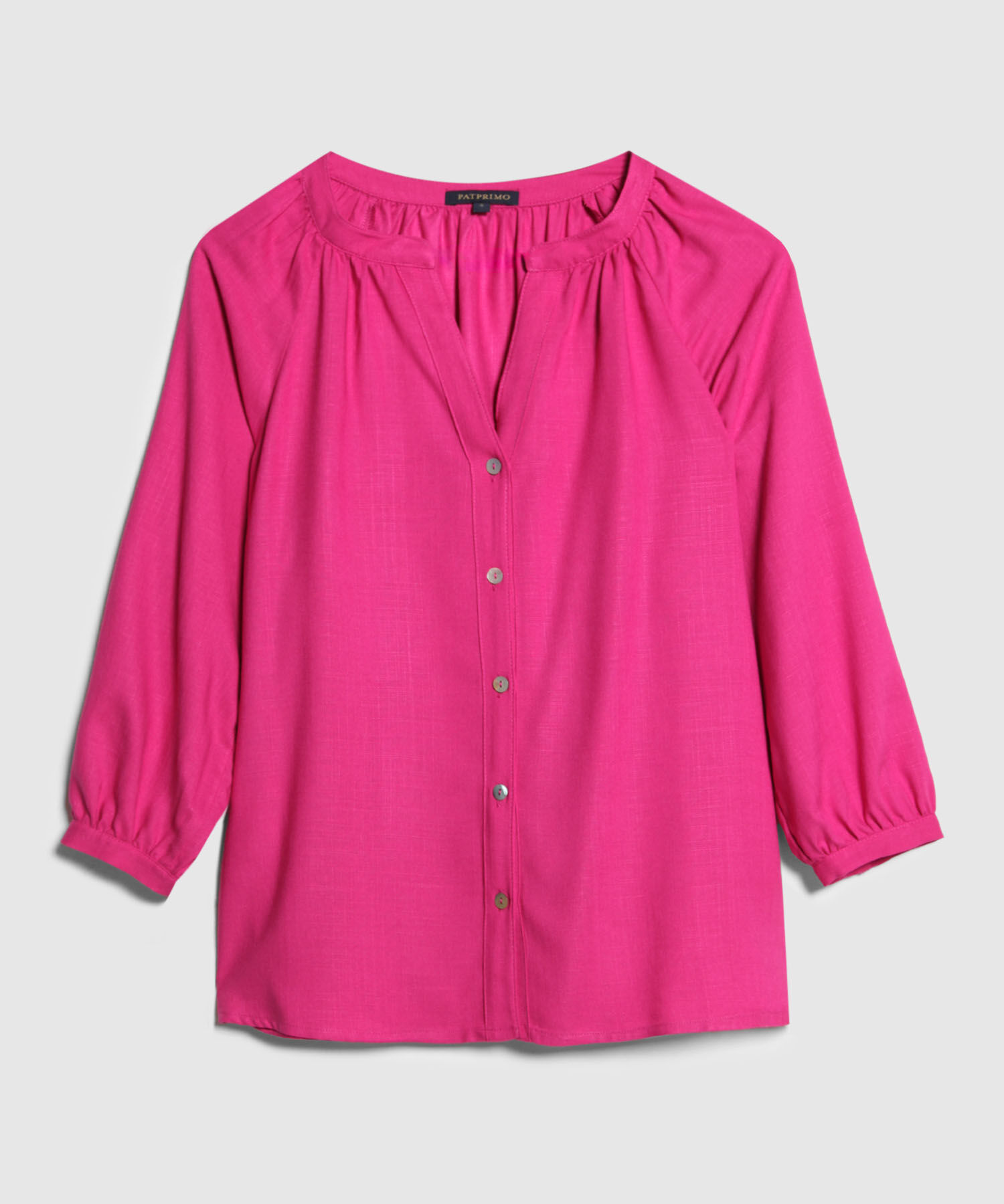 Blusa Manga 3/4 Cuello Neru Unicolor