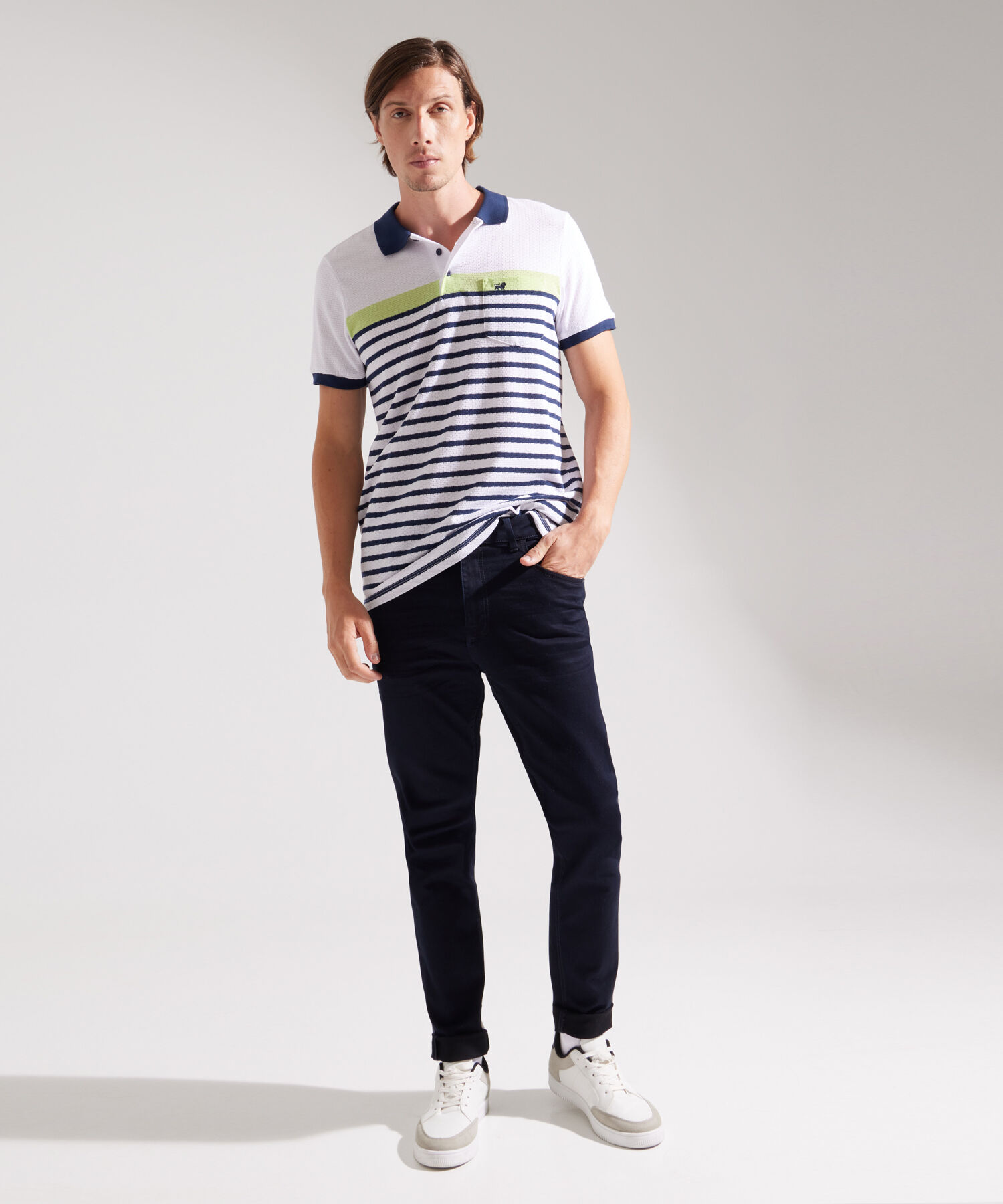 Jean Skinny  Tono Azul Oscuro