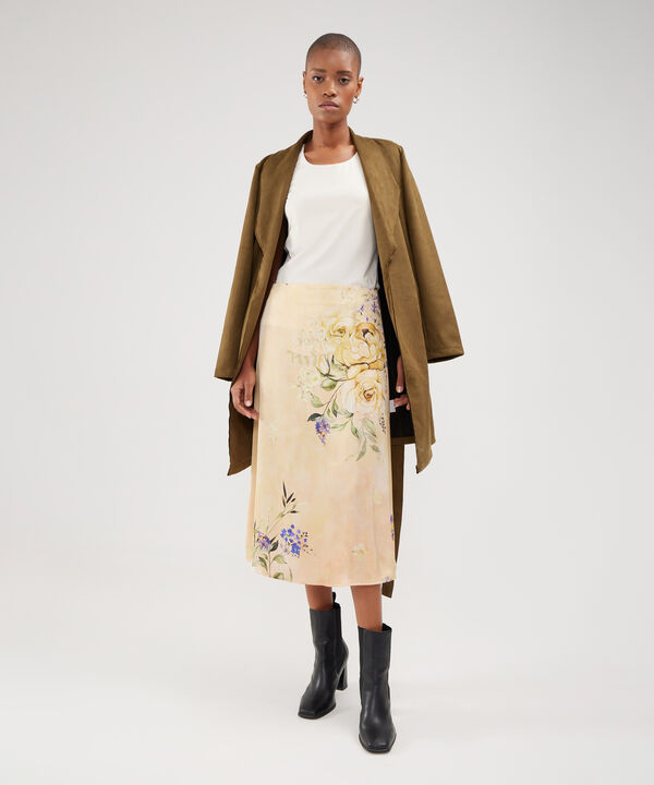 Falda Estampada Midi image number null