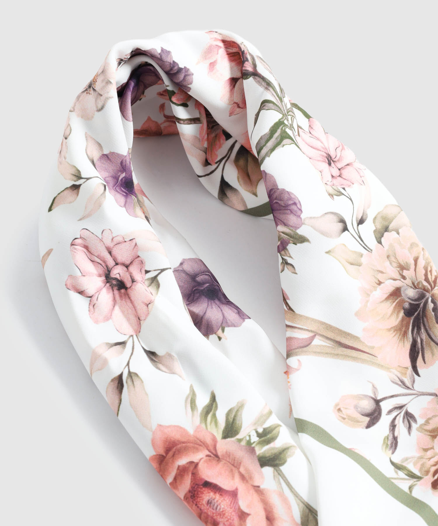 Pa&ntilde;oleta Cuadrada Estampada Para Mujer