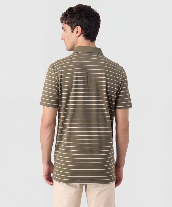 Polo Con Bolsillo Frontal Para Hombre