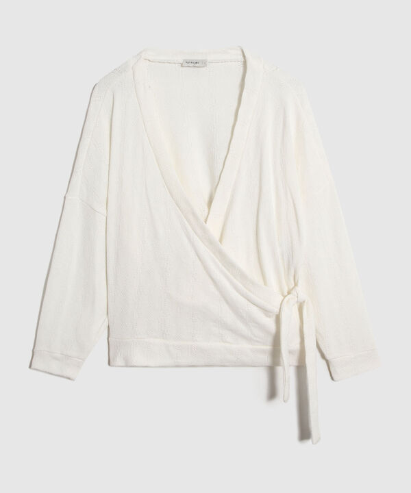 Saco Unicolor Texturizado  image number null