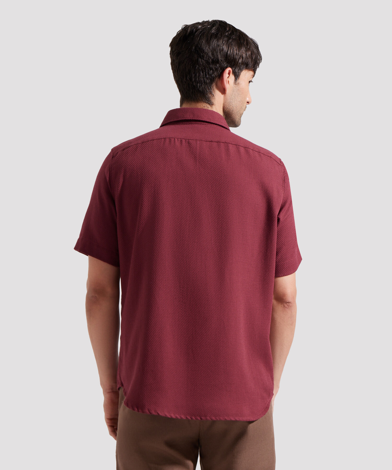 Camisa Manga Corta Unicolor