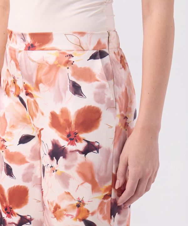 Pantal&oacute;n Palazzo de Ca&iacute;da Fluida Para Mujer