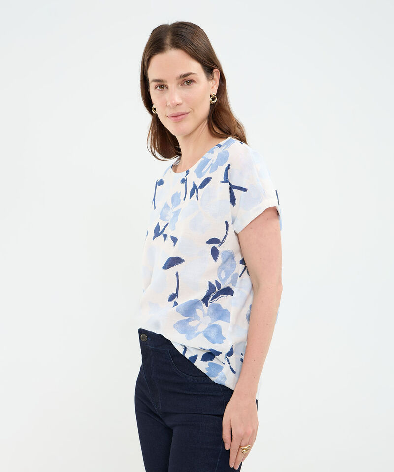 Blusa estampada para mujer