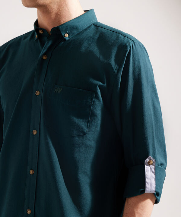 Camisa Manga Larga Unicolor