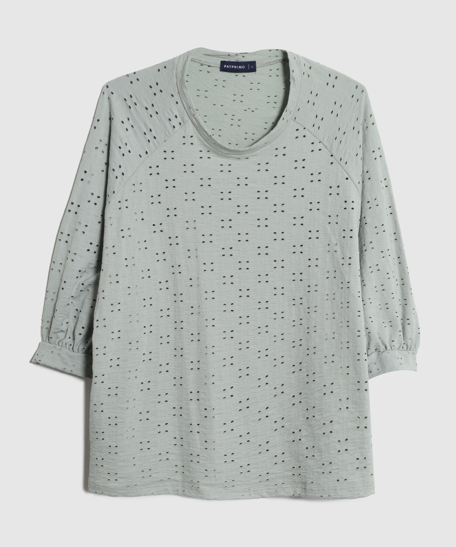 Camiseta Para Mujer con Ojalillos