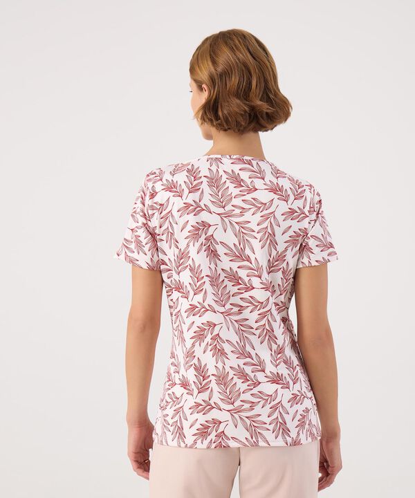 Camiseta manga corta estampada