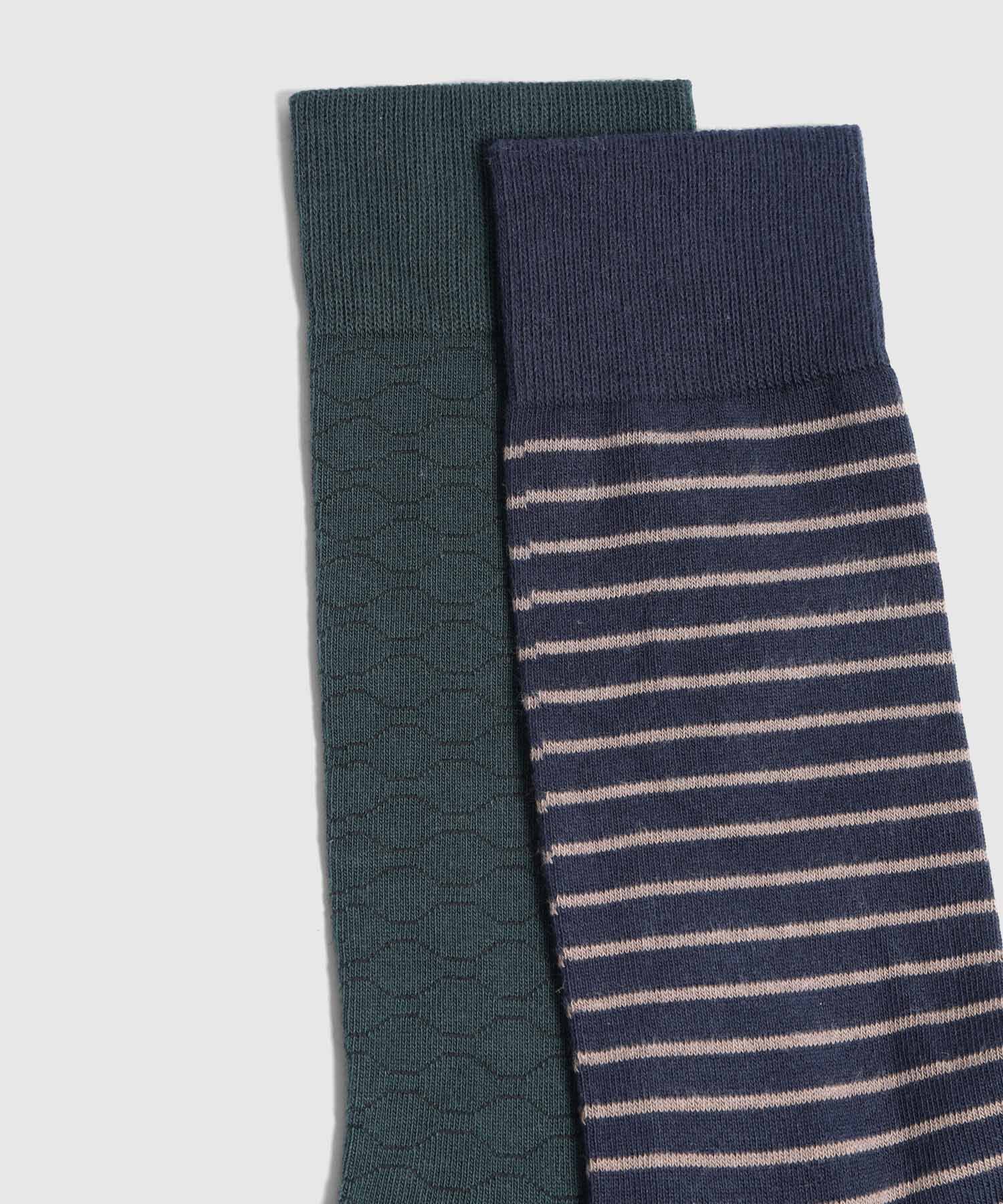 Pack X2 Medias Caña Larga