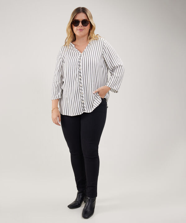 Blusa Manga 3/4 Pretendida