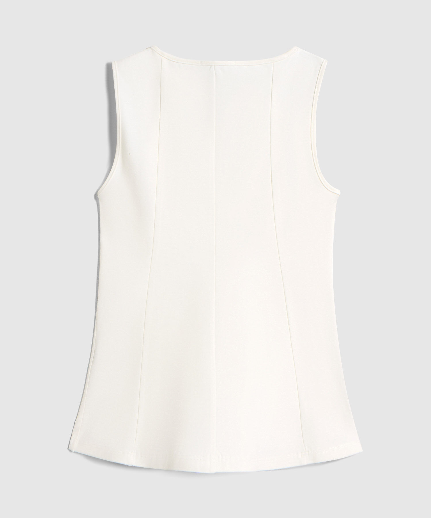 Camiseta Unicolor con Pinzas para Mujer