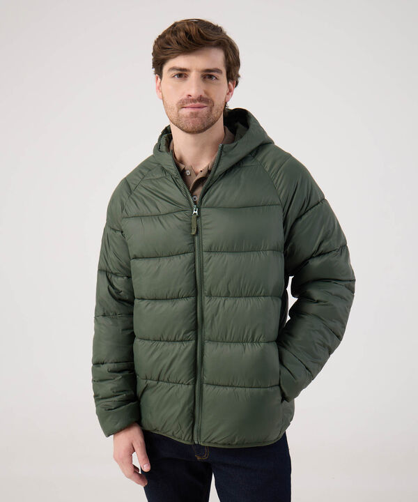 Chaqueta acolchada unicolor  image number null