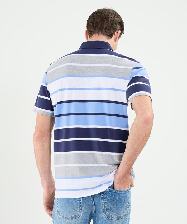 Polo Cuello Máquina Preteñida Sin Bolsillo Para Hombre