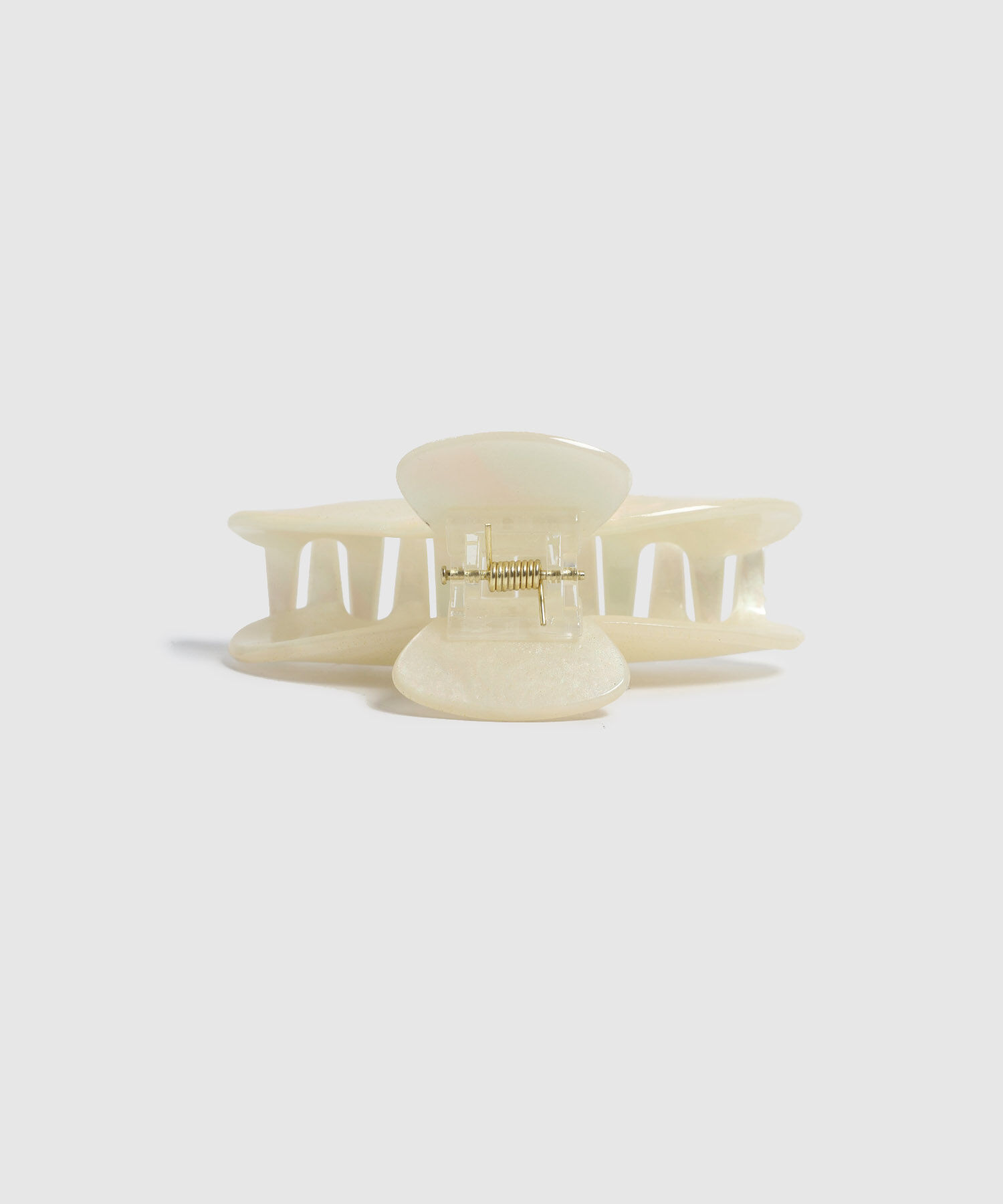 Pinza para Cabello en Resina Brillante para Mujer