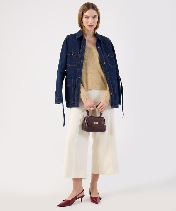 Pantalón Culotte Amplio Elegante image number null