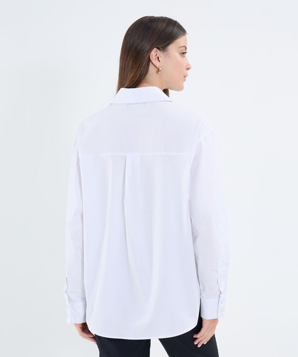 Camisa Unicolor Manga Larga