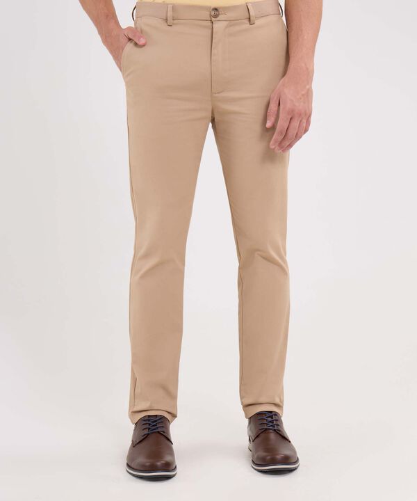 Pantalon Carrot Con Elastico Visible image number null