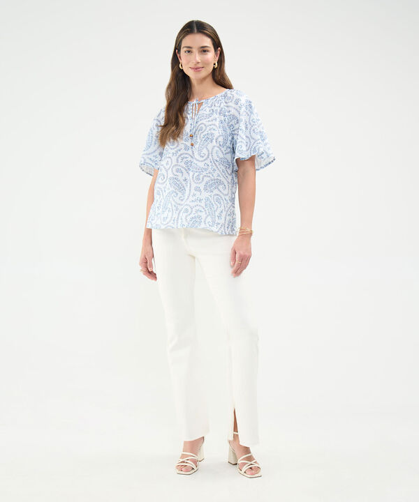 Blusa Estampado Paisley image number null