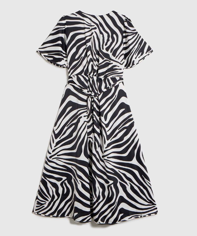 Vestido Largo con Escote en V para Mujer