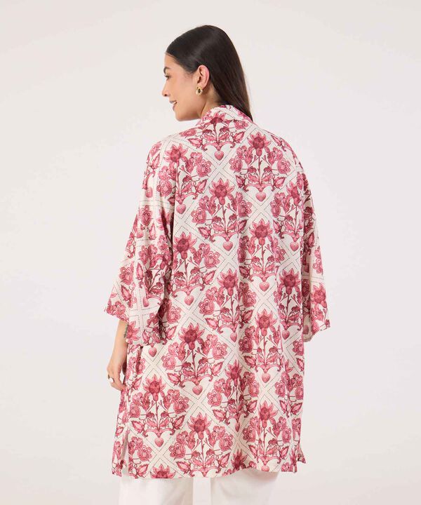 Chaqueta Kimono Para Mujer