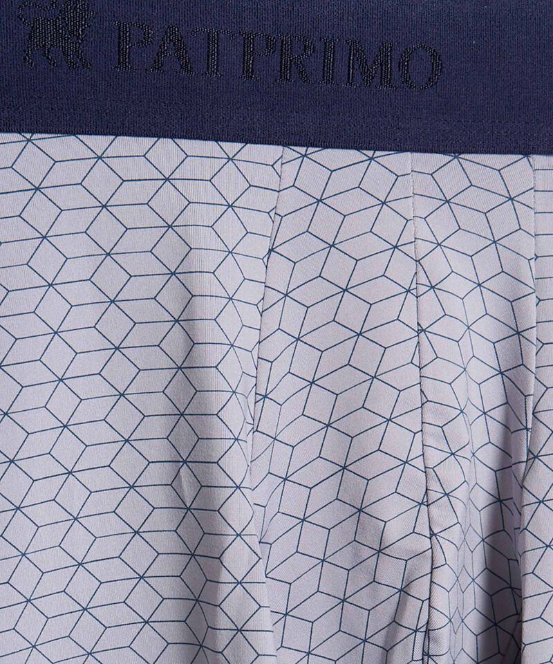 B&oacute;xer Ajustado Estampado Para Hombre