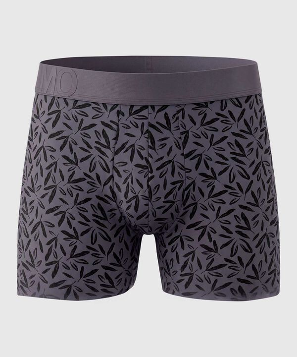 B&oacute;xer Ajustado Estampado Para Hombre image number null