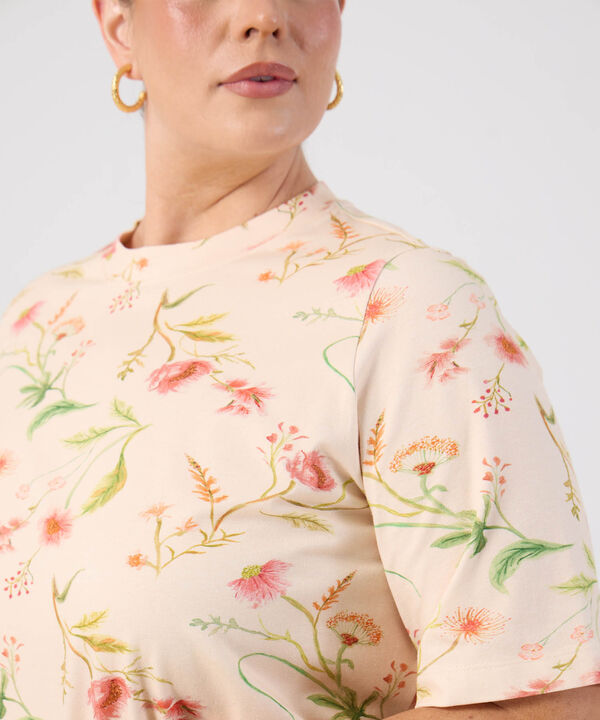 Camiseta con Estampado para Mujer Curvy