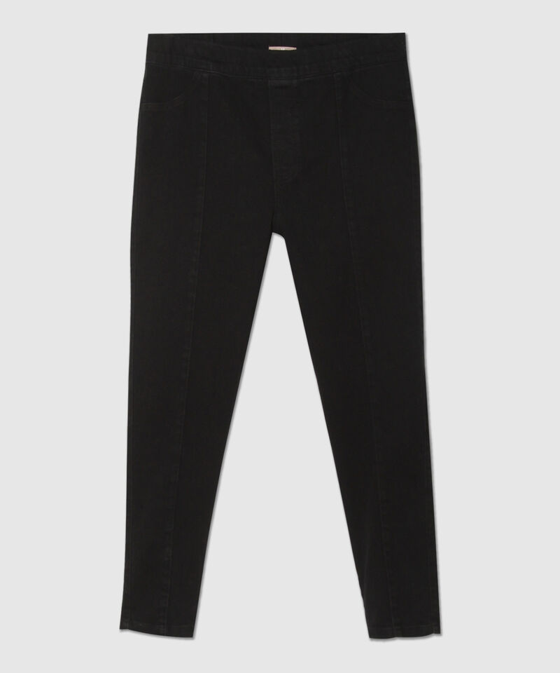 Jegging Tiro Alto Tono Negro