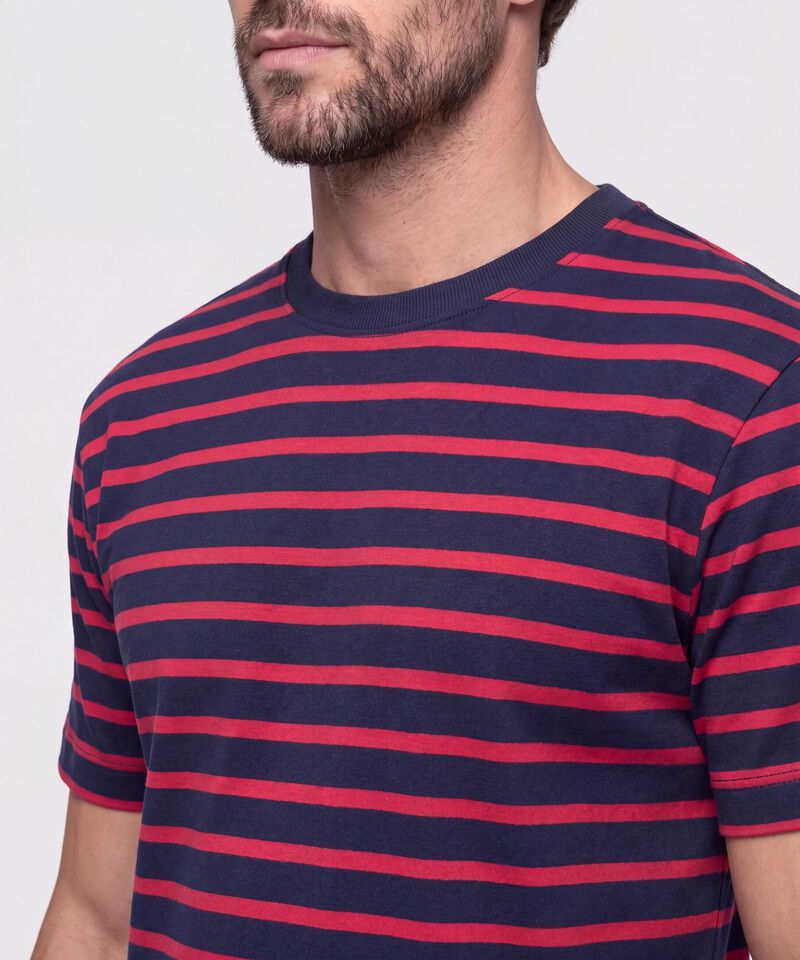 Camiseta Cuello Redondo Manga Corta Hombre
