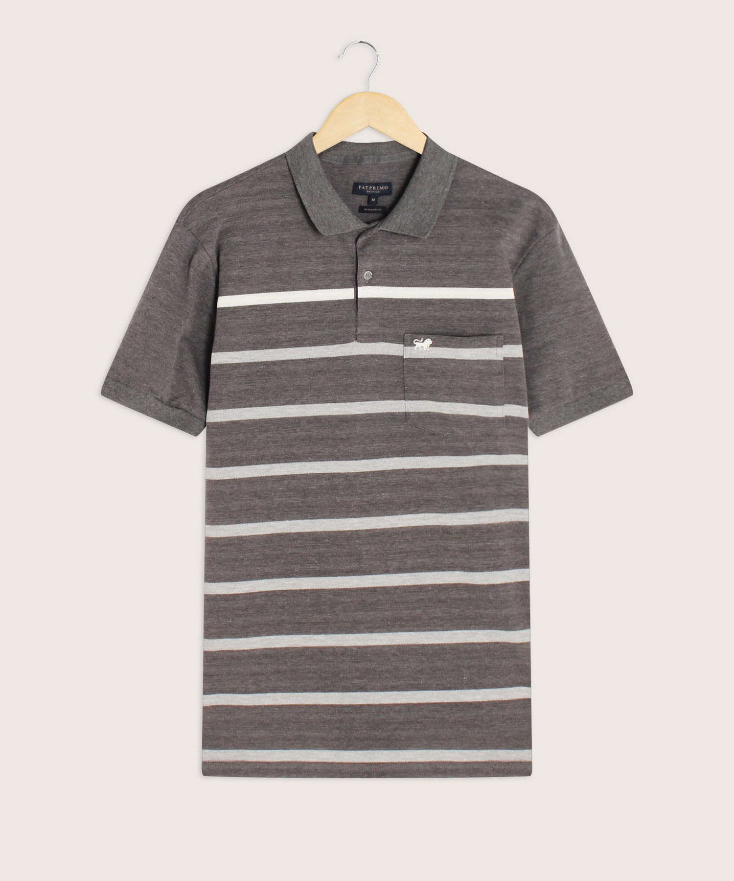 Polo Cuello Y Puño Tejido