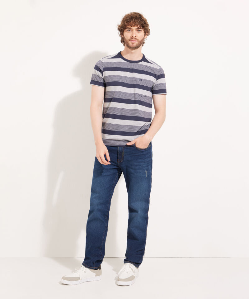 Jean Regular Tapper Tono Azul Oscuro